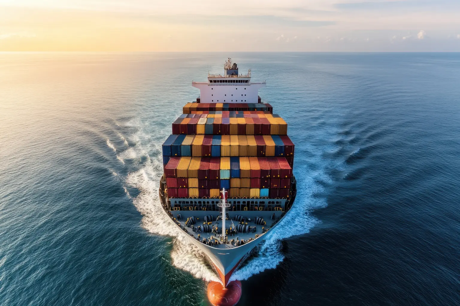 Executive team reviewing trade strategy